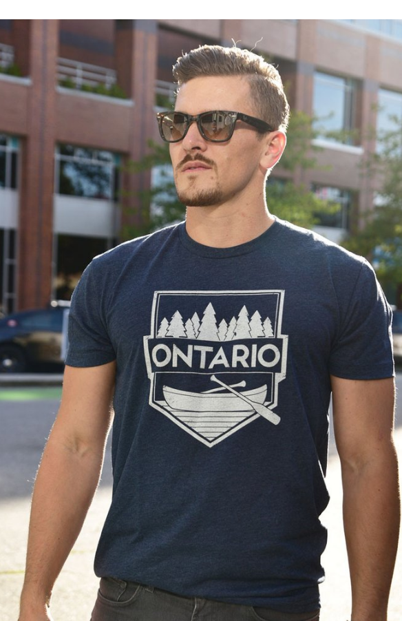 Custom Screen Printed Ontario T-Shirt