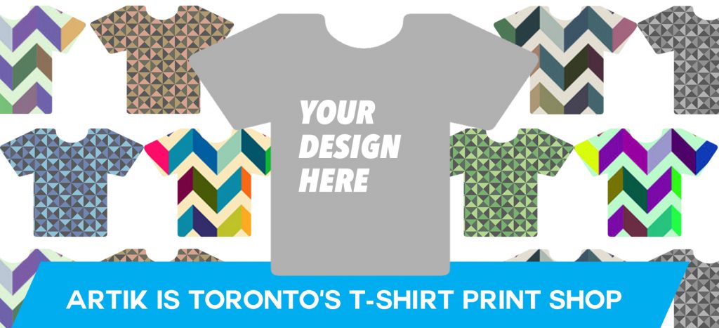 Custom T-Shirts from Artik Toronto
