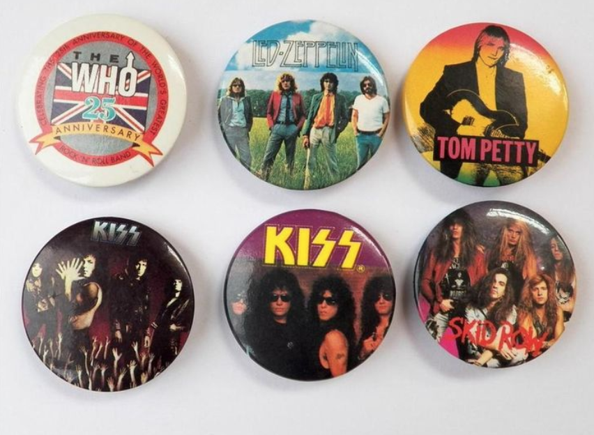 Custom band lapel pins