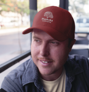 Embroidered baseball caps are a great way to make your business look professional on the job site.