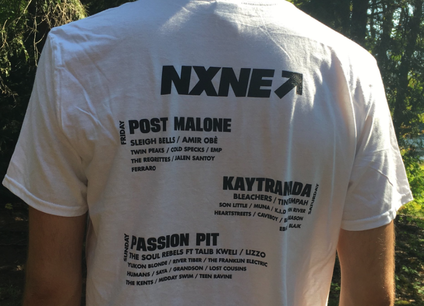 North By Northeast Shirt shows the classic music festival back