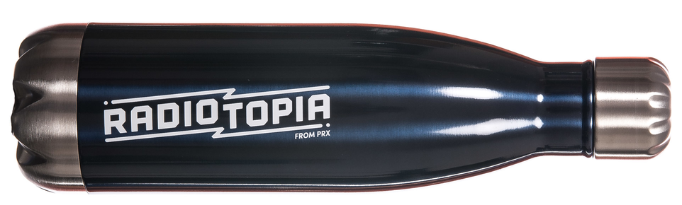 Radiotioia customized water bottle