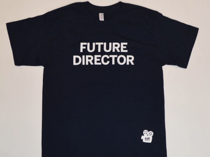 Custom screen printed Director Tee