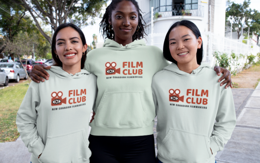 Film Club custom printed hoodies Toronto