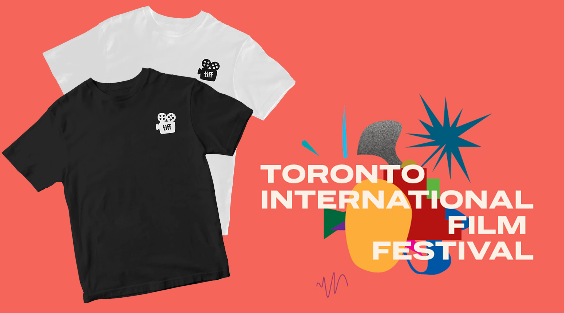 Toronto film festivals with their own branded t-shirts and apparel