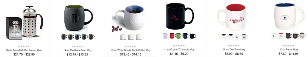 Hot drink mugs for custom printing Artik Toronto